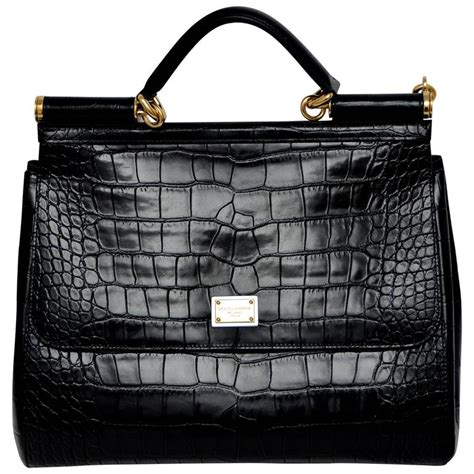 dolce gabbana crocodile bag|Dolce&Gabbana Online Store.